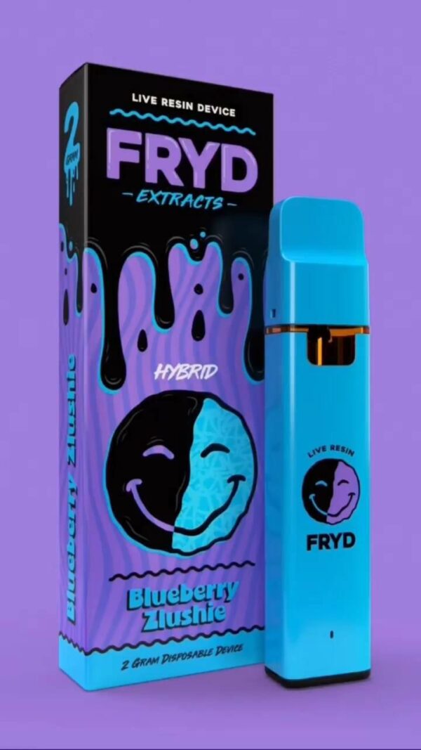 Buy Blueberry Zlushie Fryd Carts In Dubai