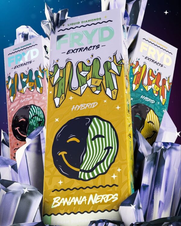 Buy Banana Nerds Fryd Carts In Dubai